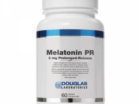 Douglas lab - melatonin 3mg pr (prolonged release) - 60 tabs Sale