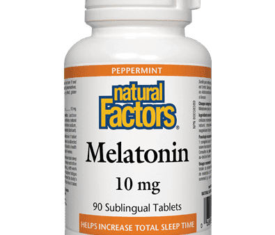 Natural factors - melatonin - peppermint For Discount