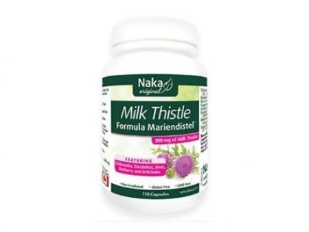 Naka - milk thistle 200 mg - 110 caps Discount