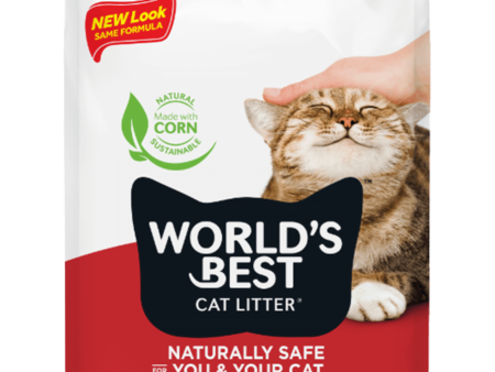 World’s Best Cat Litter Multiple Cat Unscented Clumping Litter Online Hot Sale