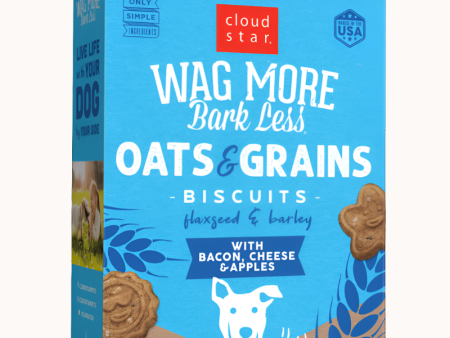 Wag More Bark Less Bacon, Cheese and Apple Oven Baked Dog Treats Fashion