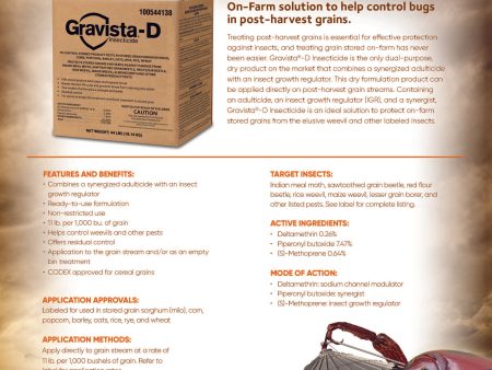 GRAVISTA-D  Insecticide for Crop Storage Online now