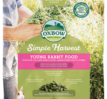 Oxbow Simple Harvest Young Rabbit Food Online now