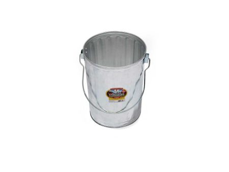 Galvanized Garbage Can with Lid Online Hot Sale