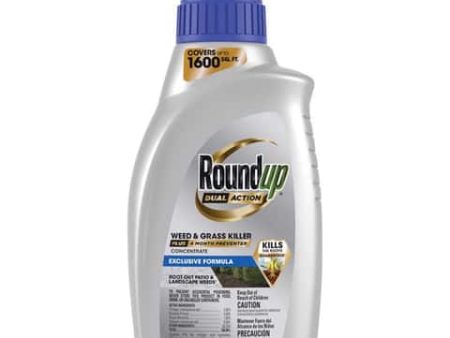 Roundup Dual Action Weed & Grass Killer Plus 4 Month Preventer Online now