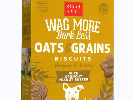 Wag More Bark Less Crunchy Peanut Butter Oven Baked Dog Treats Online