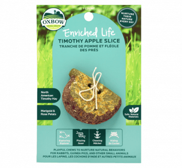 Oxbow Timothy Apple Slic Small Pet Treats For Cheap