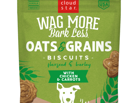 Wag More Bark Less Crunchy Chicken and Carrot Oven Baked Dog Treats Fashion