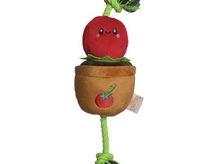 Territory Tomato Treat-and-Tug 15  dog toy Fashion