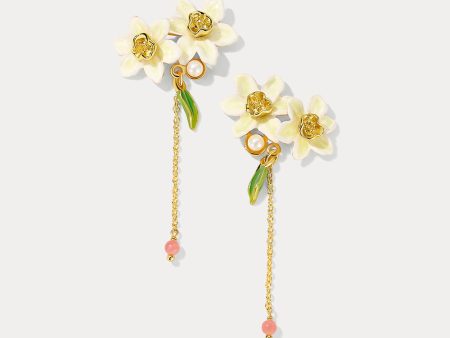 Daffodils Earrings For Cheap