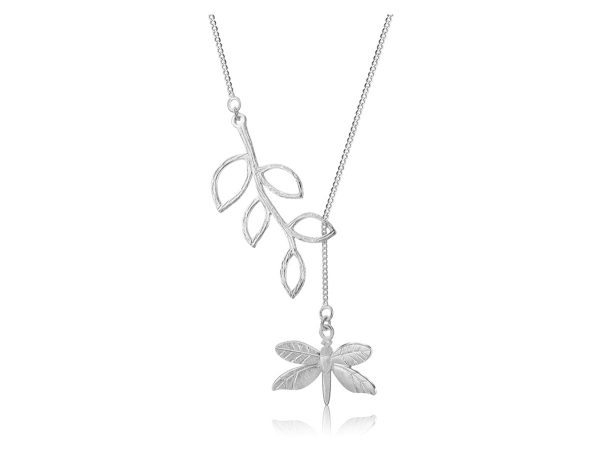 Dragonfly Leaves Necklace Sale