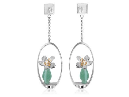 Lotus Whisper Vase Earring Online Hot Sale