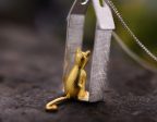 Daydreaming Cat Pendant Online Hot Sale