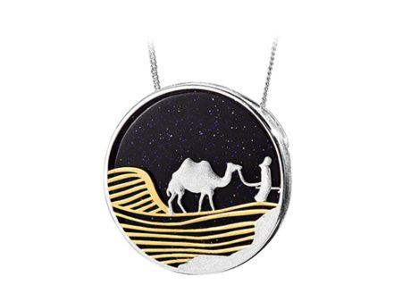 Desert on a Starry Night Pendant Fashion