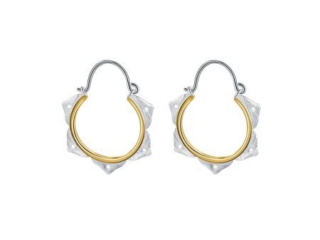 Lotus Flower Minimalist Earring Cheap