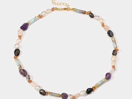 Amethyst Bead Necklace Cheap