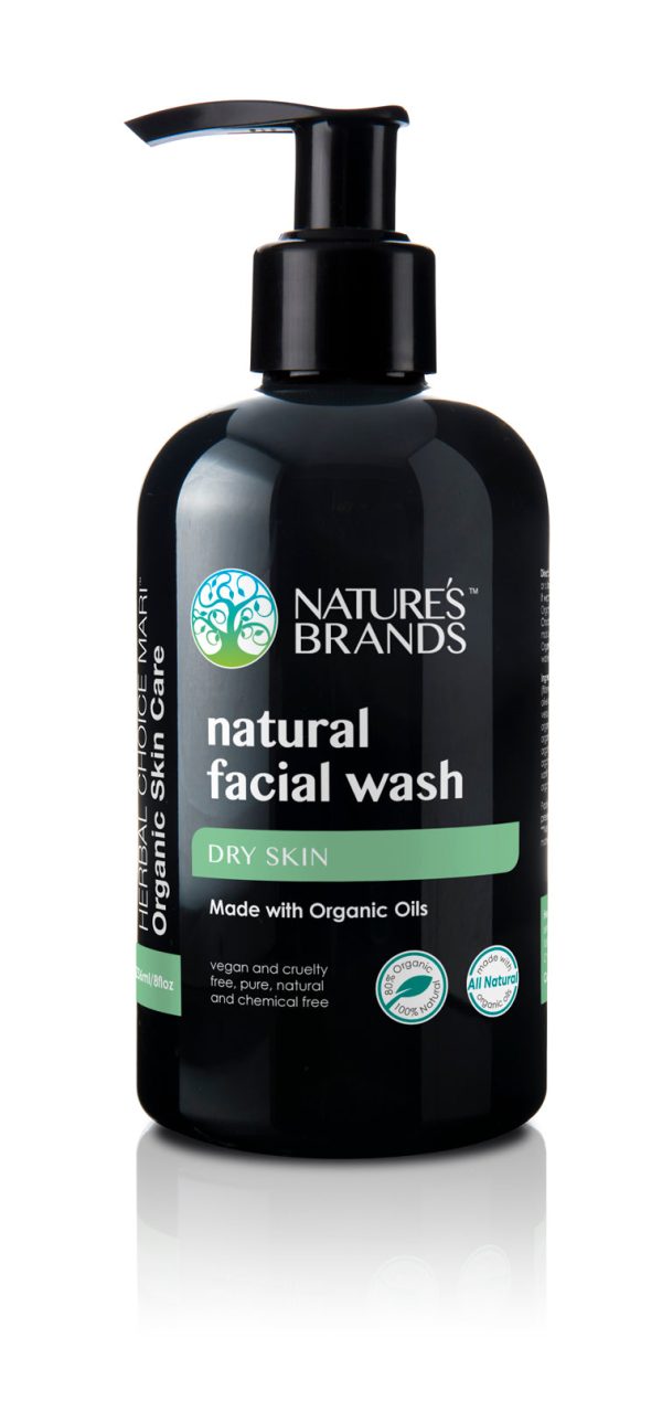 Herbal Choice Mari Natural Facial Wash; Made with Organic Supply