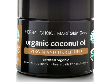 Herbal Choice Mari Organic Coconut Oil; 3.4floz For Sale