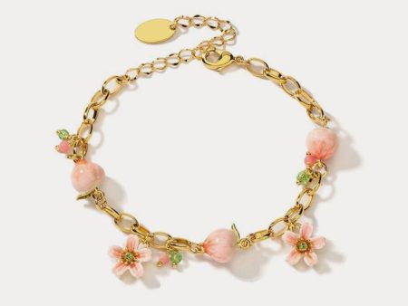 Peach Blossom Bracelet Cheap