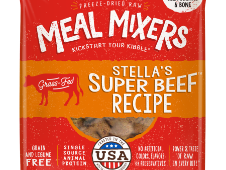 Stella & Chewy s Freeze Dried Raw Stella s Super Beef Meal Mixers Online