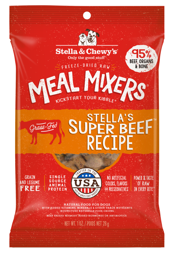 Stella & Chewy s Freeze Dried Raw Stella s Super Beef Meal Mixers Online