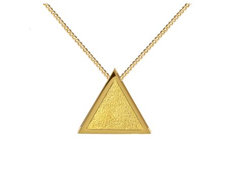 Triangle Stack Pendant on Sale