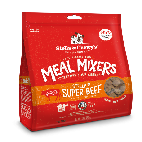 Stella & Chewy s Freeze Dried Raw Stella s Super Beef Meal Mixers Online