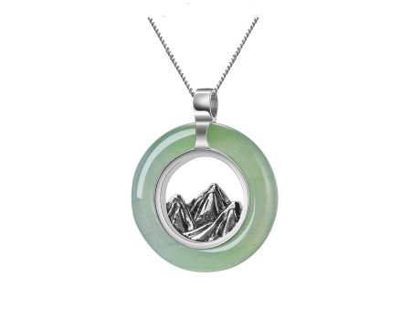 Oriental Element Mountain Pendant Cheap