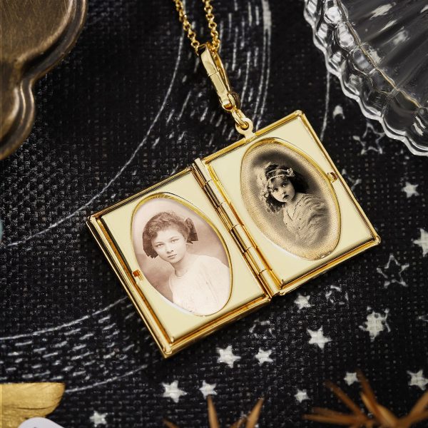 Tarot Locket Necklace-The Fool Online now