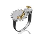 Bird & Cat Gear Ring For Cheap