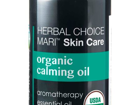 Herbal Choice Mari Organic Calming (Anti-Anxiety) Essential Oil Blend; 0.3floz Glass Supply