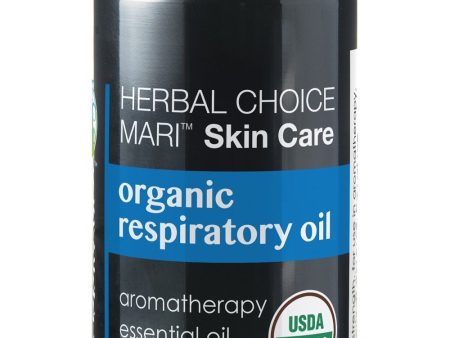 Herbal Choice Mari Organic Respiratory Essential Oil Blend; 0.3floz Glass Sale