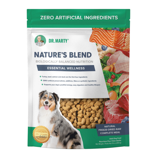 Dr. Marty Nature’s Blend Essential Wellness Premium Freeze-Dried Raw Dog Food Online