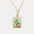 Tarot Locket Necklace-The Empress Discount