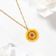 Sunflower Necklace Fashion