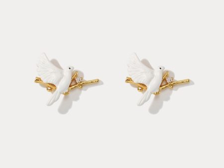 Peace Dove Earrings on Sale