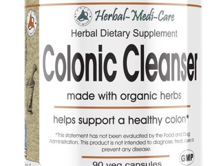 Herbal-Medi-Care Whole Food Colonic Cleanser Vegetarian Capsules; 90-Count, Made with Organic Discount