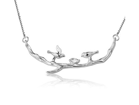 Birds on Branch Necklace II Online