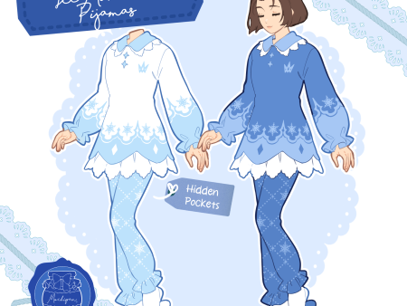 (Interest Check) Ice Monarch Pajama Dress Fashion