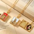 Tarot Locket Necklace-Justice Fashion