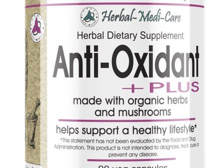 Herbal-Medi-Care Whole Food Anti-Oxidant PLUS Vegetarian Capsules; 90-Count Online Hot Sale