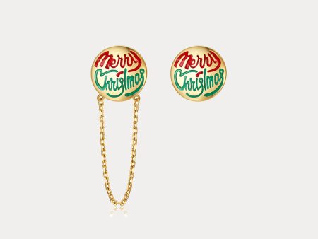 Merry Christmas Earrings For Discount