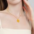 Sunflower Necklace Fashion