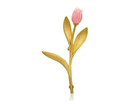 Tulip Flower Brooch on Sale