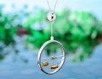 Swimming Fishes Pendant Online now