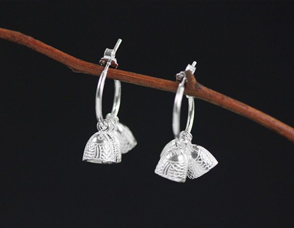 Fish Bells Earring Online