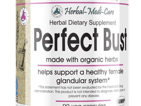 Herbal-Medi-Care Whole Food Perfect Bust (Breast Health) Vegetarian Capsules; 90-Count, Made with Organic Online Sale