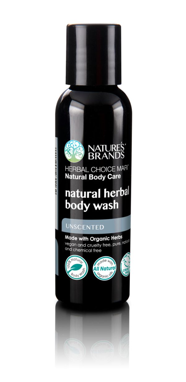 Natural Herbal Body Wash, Unscented by Herbal Choice Mari made with organic Herbs Discount