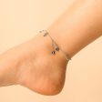 Silver Heart Charm Anklet For Discount