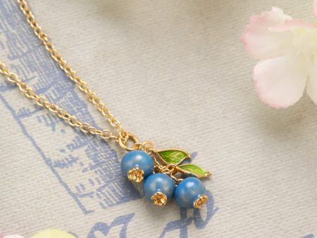 Blueberry Necklace on Sale